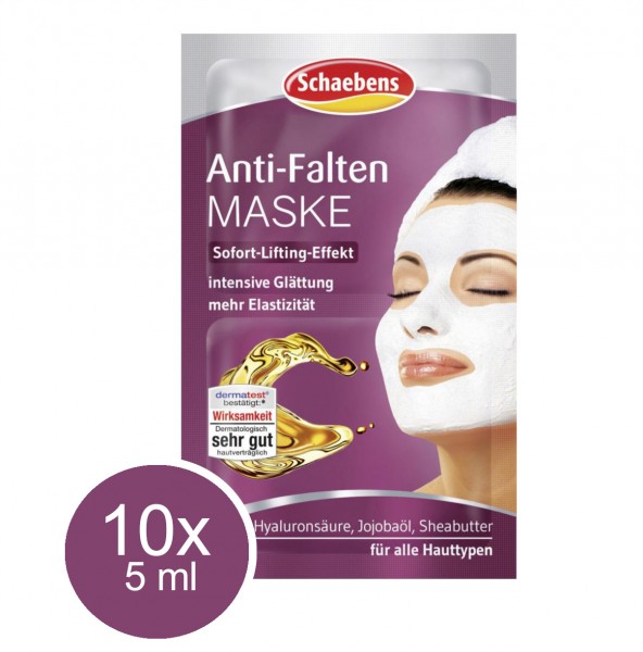 44683_10x_5ml_Schaebens_Anti_Falten_Gesichtsmaske_Maske_Sofort_Lifting_Effekt_Straffung