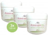 3x 125ml Schneckengel Cellulite Anti Aging Akne Regeneration Gel Pullach Hof