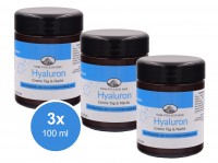 3x 100ml Hyaluron Creme Anti Aging Feuchtigkeitscreme trockene Haut Pullach Hof