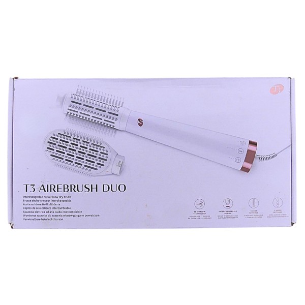 62692_T3_AireBrush_Duo_–_Premium_Warmluftbürste_mit_2_Aufsätzen_für_Volumen_&_Glätte
