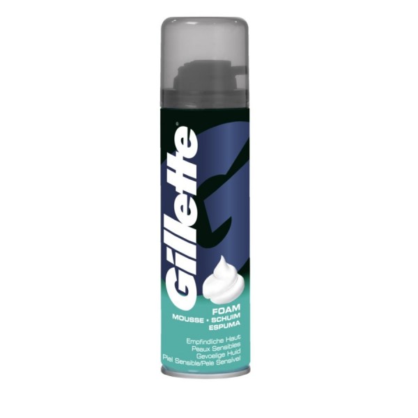 44630_200ml_Gillette_Classic_Rasierschaum_empfindliche_Haut_-_Sensitive_Skin