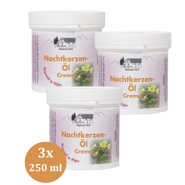 46377_3x_250ml_Nachtkerzen-Öl_Creme_Feuchtigkeitscreme_Anti_Aging_Pullach_Hof