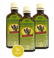 3x 100ml 110 Kräuter Öl Massageöl Vital Beseitgung von Schweißgeruch
