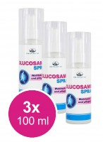 3x 100ml Glucosamin Spray Massage Wohltuend Pflegend Pullach Hof